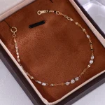 0.9ctw Lab Grown Diamond Lip Chain Bracelet for Women - Image 7