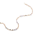 0.9ctw Lab Grown Diamond Lip Chain Bracelet for Women - Image 3