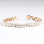 Oval Moissanite tennis bracelet