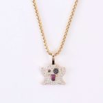 Charming Moissanite Ghost Pendant