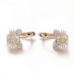 Adorable Cat Moissanite Stud Earrings