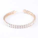 Oval Moissanite tennis bracelet