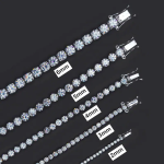 *Special Offer: s925 Silver Moissanite Tennis Chain - Image 5