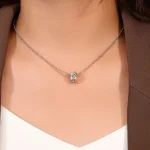 Annular Prosperity Pendant | Dual-Tone 18K Gold Accents with Lab Diamond (Pendant Only)