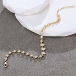 Pear Moissanite and Round Cut Bracelet
