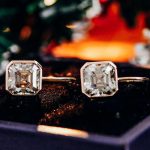 Gorgeous VVS Moissanite Asscher Cut Drop Earrings