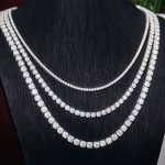 In stock Special Offer s925 Silver Moissanite Tennis Chain