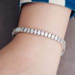 Emerald Cut Moissanite Tennis Bracelet