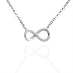 Elegant Infinity Moissanite Necklace