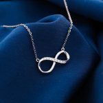 Elegant Infinity Moissanite Necklace