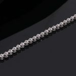 Round moissanite Victoria Bracelet with Flower Lock