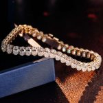 Oval Moissanite tennis bracelet