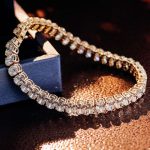 Oval Moissanite tennis bracelet
