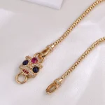 Fortune Lion Universal Buckle | Lion Dance Head Pendant with Ruby & Lab Diamonds（pendant only）