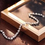 Exquisite Multiple stone cuts White Gold Moissanite Bracelet