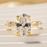 S925 4.5Ct Oval Cut Engagement Ring Promise Ring For Her - Image 9