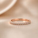 S925 Maxine Moissanite 0.5 Ct Full Eternity Thin Wedding Band For Women - Image 15