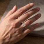 S925 Sparkle Square 2.0CtPrincess Cut Engagement Ring For Women in Sterling Silver - Image 9