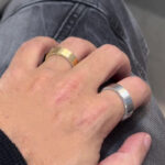 S925 Maxine Classic Men's Wide Wedding Band - Image 3