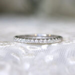 S925 Exclusive Halo Cushion Cut 3PC Wedding Set In Sterling Silver - Image 5