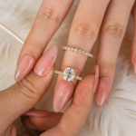 S925 Maxine Moissanite 2.0 Carat Cushion Cut Wedding Ring Set In Sterling Silver - Image 2