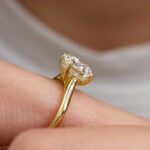 S925 Maxine Moissanite Solitaire 2.0~4.0 Carat Round Cut Engagement Ring - Image 8