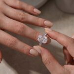 S925 Gorgeous Elongated Crushed Ice 9.0 Carat Cushion Cut Engagement Ring - Image 3