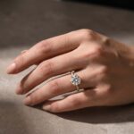 S925 Maxine Moissanite 2.0 Ct~4.0 Ct 6 Prong Round Cut Engagement Ring - Image 8