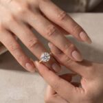 S925 Maxine Moissanite 2.0 Ct~4.0 Ct 6 Prong Round Cut Engagement Ring - Image 17