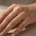 S925 Maxine Elegant Marquise Cut & Round Cut Simulated Diamond Wedding Band - Image 23