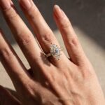 S925 6.0Carat Marquise Cut Engagement Ring Full Simulated Diamond in Sterling Silver - Image 2