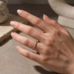 S925 Maxine Moissanite 0.5 Ct Full Eternity Thin Wedding Band For Women - Image 14