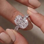 S925 Gorgeous Elongated Crushed Ice 9.0 Carat Cushion Cut Engagement Ring - Image 2