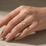 S925 Moissanite 2.5Ct Oval Cut Solitaire 18K Yellow Gold Engagement Ring Everyday Wear Ring - Image 2