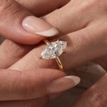 S925 Classic 1.0 ~3.0Ct Marquise Cut Solitaire Promise Ring For Women - Image 11
