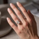 S925 Classic 7.0CT Big Radiant Cut Simulated Diamond Engagement Ring For Women - Image 9