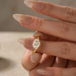 S925 Moissanite 2.5Ct Oval Cut Solitaire 18K Yellow Gold Engagement Ring Everyday Wear Ring - Image 3
