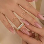 S925 3.5Ct Emerald Cut Women's Wedding Band In Sterling Silver - Image 6