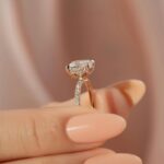 S925 Maxine Classic 3.0Ct Cushion Cut Engagement Ring In Sterling Silver - Image 12