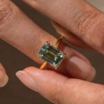 S925 Moissanite 3.5 Carat Solitaire Emerald Cut Engagement Ring - Image 12
