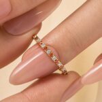 S925 Sterling Silver Classic Full Eternity Thin Wedding Band For Women - Image 15