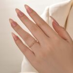 S925 Sterling Silver Classic Full Eternity Thin Wedding Band For Women - Image 16