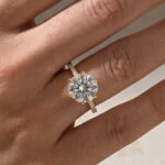 S925 Classic 6 Prong 3.0Ct/4.0Ct Round Cut Simulated Diamonds Engagement Ring Iin Sterling Silver - Image 17