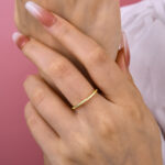 S925 Simple Wedding Band For Women In Sterling Silver - Image 6