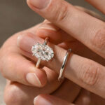 S925 Classic 2PC 4.0Ct Solitaire Oval Cut Wedding Ring Set - Image 11