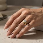 S925 Moissanite 3PC 2.0Ct Round Cut Wedding Ring Set For Women - Image 3