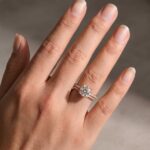 S925 2.5 Carat Cushion Cut Bridal Wedding Ring Set Travel Ring With Half Eternity Wedding Band - Image 24