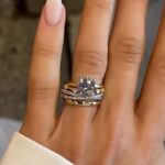 S925 4PC 2.0Ct Round Cut Classic Wedding Ring Travel Ring In Sterling Silver - Image 2