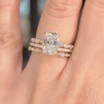 S925 3PC 5.0Ct Cushion Cut Wedding Ring Set In Sterling Silver - Image 2