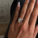 S925 Unique 3.0Ct Marquise Cut Insert Wedding Ring Set For Women in Sterling Silver - Image 5